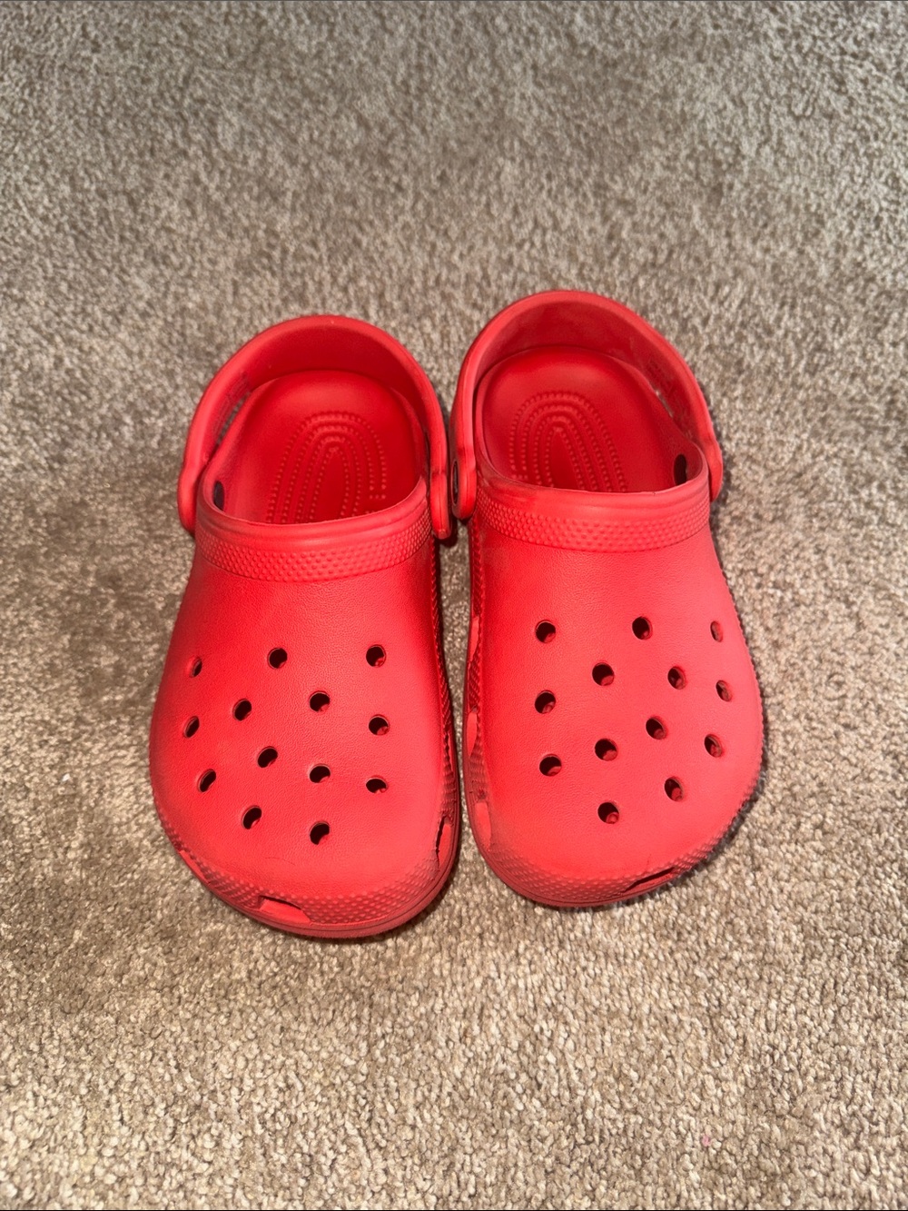 Kid Red Crocs